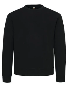 Męska bluza Supercotton Sweat | Fruit Of The Loom  black - klasyczna męska