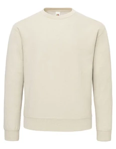 Męska bluza Supercotton Sweat | Fruit Of The Loom desert sand - klasyczna męska