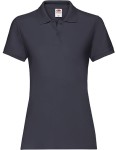 Koszulka LADIES POLO PREMIUM deep navy - bawełniana damska