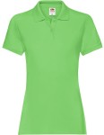 Koszulka LADIES POLO PREMIUM lime - bawełniana damska