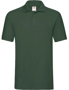 Koszulka POLO PREMIUM bottle green - bawełniana męska