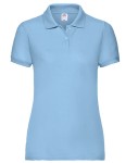 Koszulka LADIES 65/35 PIQUÉ POLO sky blue - bawełniana damska