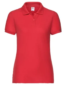 Koszulka LADIES 65/35 PIQUÉ POLO red - bawełniana damska