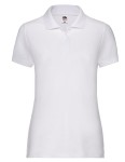 Koszulka LADIES 65/35 PIQUÉ POLO white - bawełniana damska