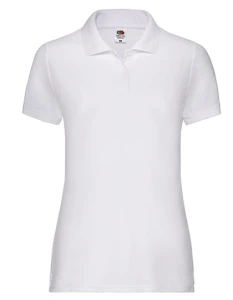 Koszulka LADIES 65/35 PIQUÉ POLO white - bawełniana damska