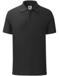 Koszulka 65/35 PIQUE POLO black - bawełniana męska 