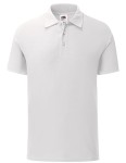 Koszulka 65/35 PIQUE POLO white - bawełniana męska