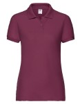 Koszulka LADIES 65/35 PIQUÉ POLO burgundy - bawełniana damska