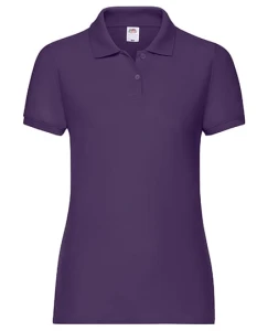 Koszulka LADIES 65/35 PIQUÉ POLO purple - bawełniana damska
