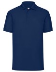 Koszulka 65/35 PIQUE POLO navy - bawełniana męska