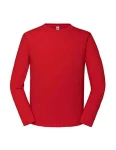 Longsleeve ICONIC 195 RINGSPUN T red - bawełniany męski