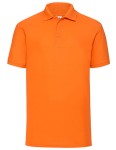 Koszulka 65/35 PIQUE POLO orange - bawełniana męska