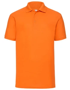 Koszulka 65/35 PIQUE POLO orange - bawełniana męska