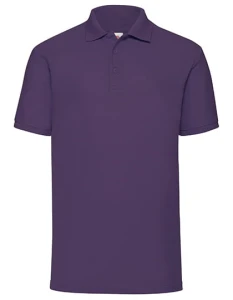 Koszulka 65/35 PIQUE POLO purple - bawełniana męska