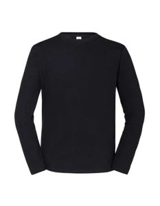 Longsleeve ICONIC 195 RINGSPUN T black - bawełniany męski