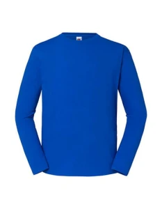 Longsleeve ICONIC 195 RINGSPUN T royal blue - bawełniany męski