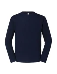 Longsleeve ICONIC 195 RINGSPUN T deep navy - bawełniany męski