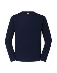 Longsleeve ICONIC 195 RINGSPUN T deep navy - bawełniany męski