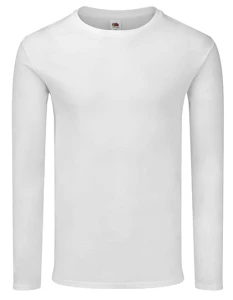 Longsleeve ICONIC 150 CLASSIC T white - bawełniany męski