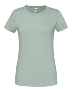 Koszulka LADIES ICONIC 195 RINGSPUN PREMIUM T sage - bawełniana damska