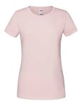 Koszulka LADIES ICONIC 195 RINGSPUN PREMIUM T powder rose - bawełniana damska