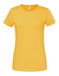 Koszulka LADIES ICONIC 195 RINGSPUN PREMIUM T sunflower - bawełniana damska