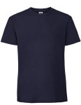 Koszulka ICONIC 195 RINGSPUN PREMIUM T navy - bawełniana męska