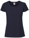 Koszulka LADIES ICONIC 195 RINGSPUN PREMIUM T deep navy - bawełniana damska