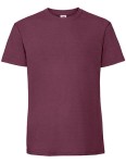 Koszulka ICONIC 195 RINGSPUN PREMIUM T burgundy - bawełniana męska