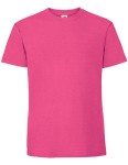 Koszulka ICONIC 195 RINGSPUN PREMIUM T fuchsia - bawełniana męska