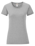 Koszulka LADIES ICONIC 150 T athletic heather - bawełniana damska