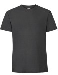 Koszulka ICONIC 195 RINGSPUN PREMIUM T light graphite  - bawełniana męska
