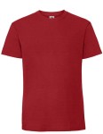 Koszulka ICONIC 195 RINGSPUN PREMIUM T red - bawełniana męska