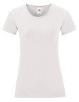 Koszulka LADIES ICONIC 150 T white - bawełniana damska
