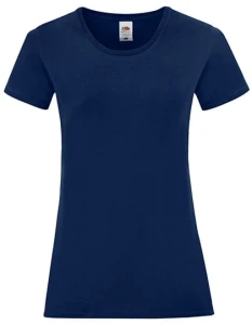 Koszulka LADIES ICONIC 150 T navy - bawełniana damska