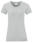 Koszulka LADIES ICONIC 150 T zinc - bawełniana damska