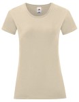 Koszulka LADIES ICONIC 150 T natural - bawełniana damska