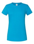 Koszulka LADIES ICONIC 150 T azure blue - bawełniana damska