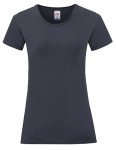 Koszulka LADIES ICONIC 150 T deep navy - bawełniana damska