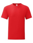 Koszulka ICONIC 150 T red - bawełniana męska