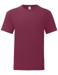 Koszulka ICONIC 150 T burgundy - bawełniana męska