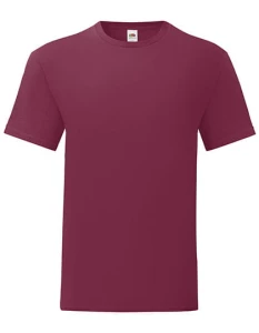 Koszulka ICONIC 150 T burgundy - bawełniana męska