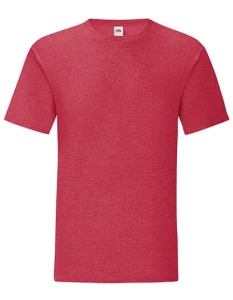 Koszulka ICONIC 150 T heather red - bawełniana męska