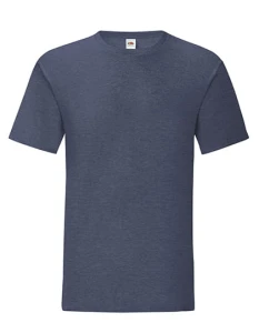 Koszulka ICONIC 150 T heather navy - bawełniana męska