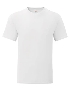 Koszulka ICONIC 150 T white  - bawełniana męska