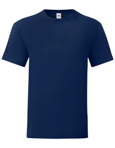 Koszulka ICONIC 150 T navy - bawełniana męska