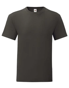 Koszulka ICONIC 150 T light graphite - bawełniana męska