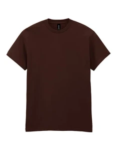 Koszulka HEAVY COTTON dark chocolate - bawełniana męska