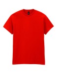 Koszulka HEAVY COTTON red - bawełniana męska