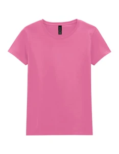 Koszulka HEAVY COTTON azalea - bawełniana damska 